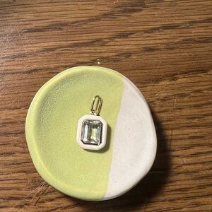 Mejuri Mosiac Prasiolite Pendant Charm